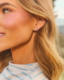 Colein X Micro Pave Stud Earrings