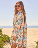 Queen Retro Printed Shirt Dress