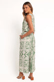 Nevin Pant Green Floral