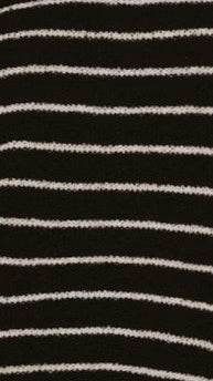 Robin Shorts Black White Stripe