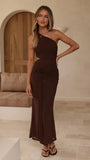Kourt Maxi Dress Chocolate