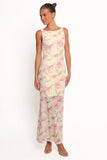 Brissa Maxi Dress Yellow Floral