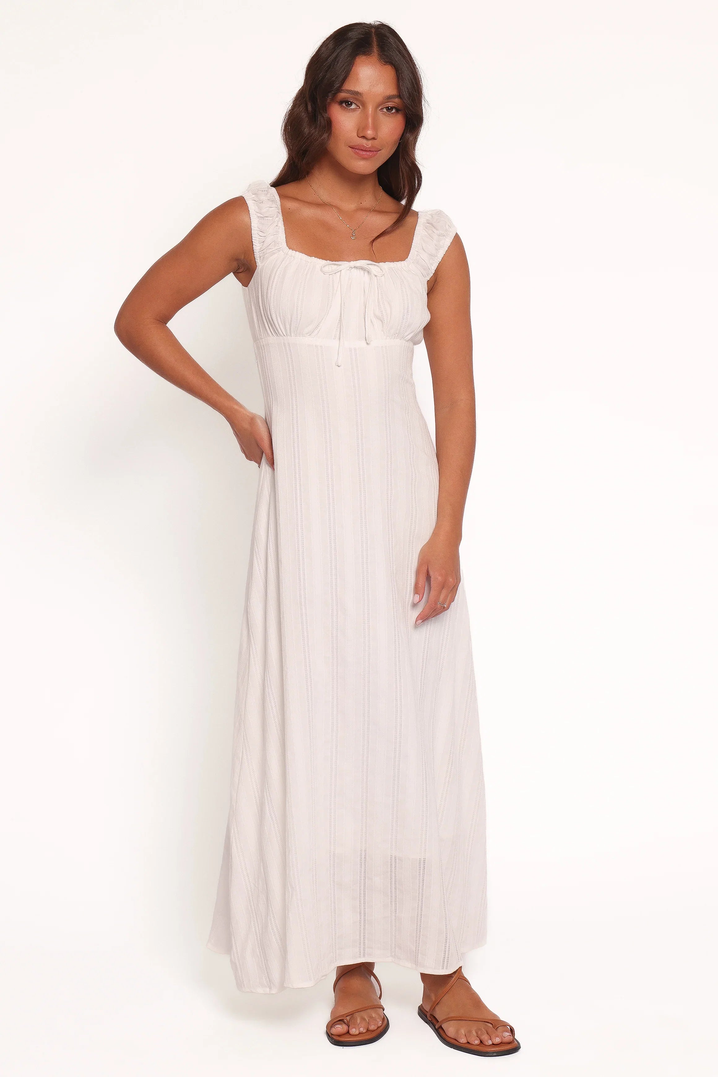 Jessalyn Maxi Dress White