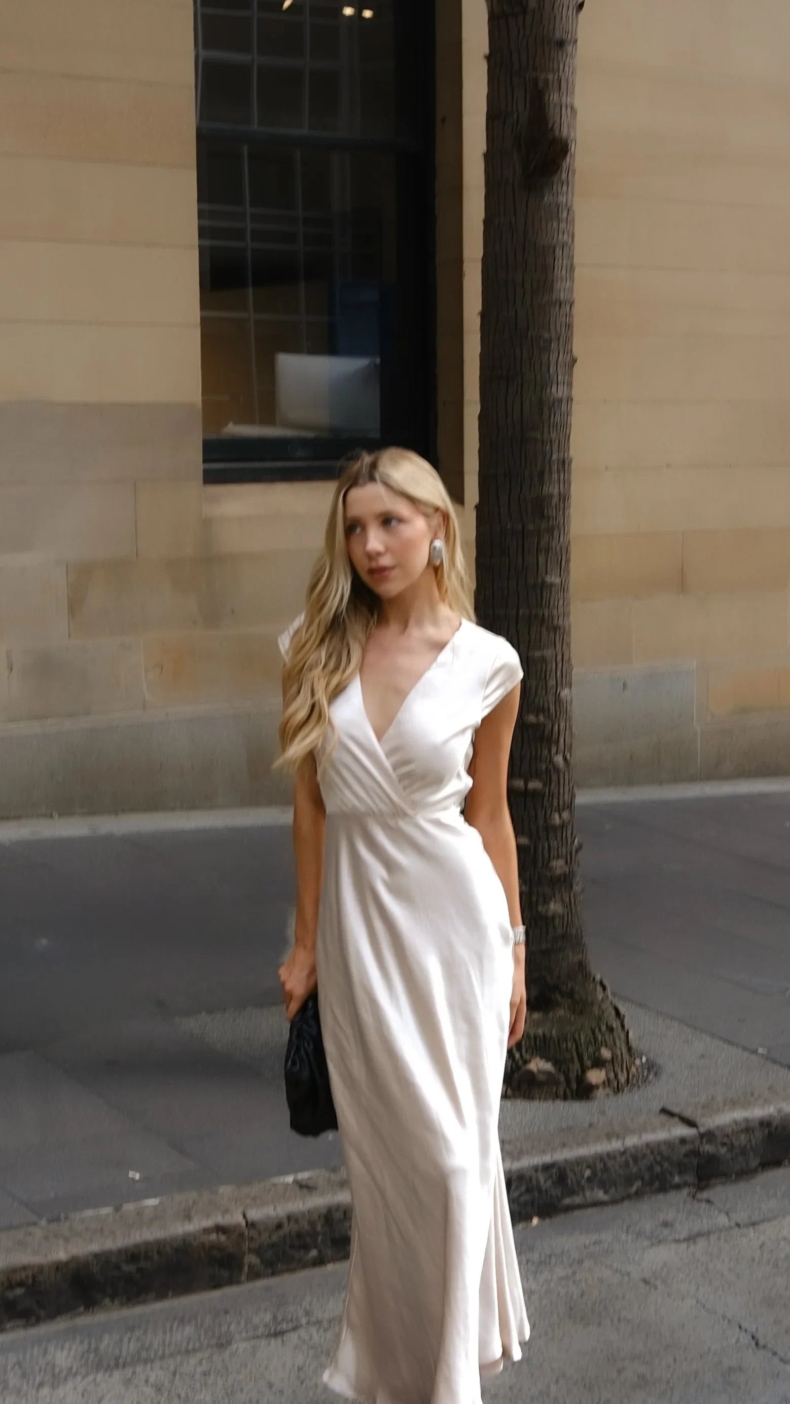 Selma Maxi Dress Champagne