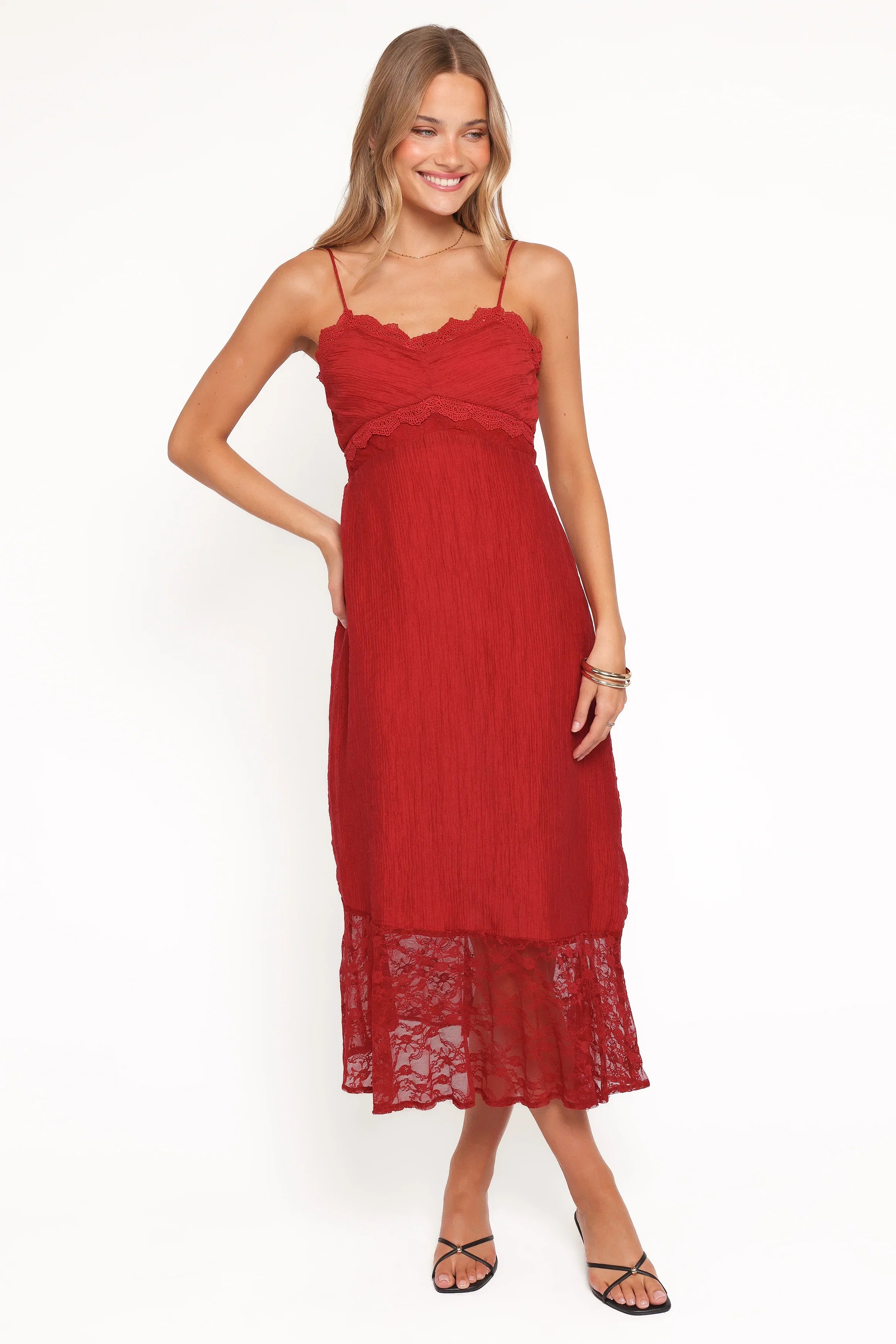 Winnie Maxi Dress Red
