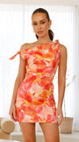 Ebbe Mini Dress Pink Floral
