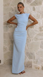 Lilah Maxi Dress Baby Blue