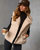 Anna Pocketed Puffer Vest