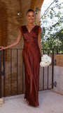 Selma Maxi Dress Rust