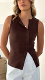 Edie Top Chocolate
