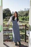 Odelia Denim Maxi Dress Indigo