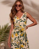 Sweet Days Waist Tie Jumpsuit