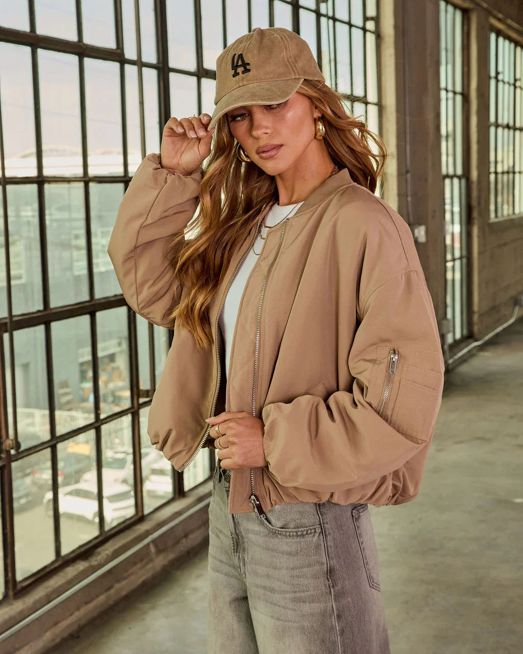 Chill Moment Bomber Jacket