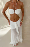White Whisper Halter Top Off White