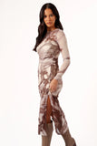 Adrianna Maxi Dress Cacao