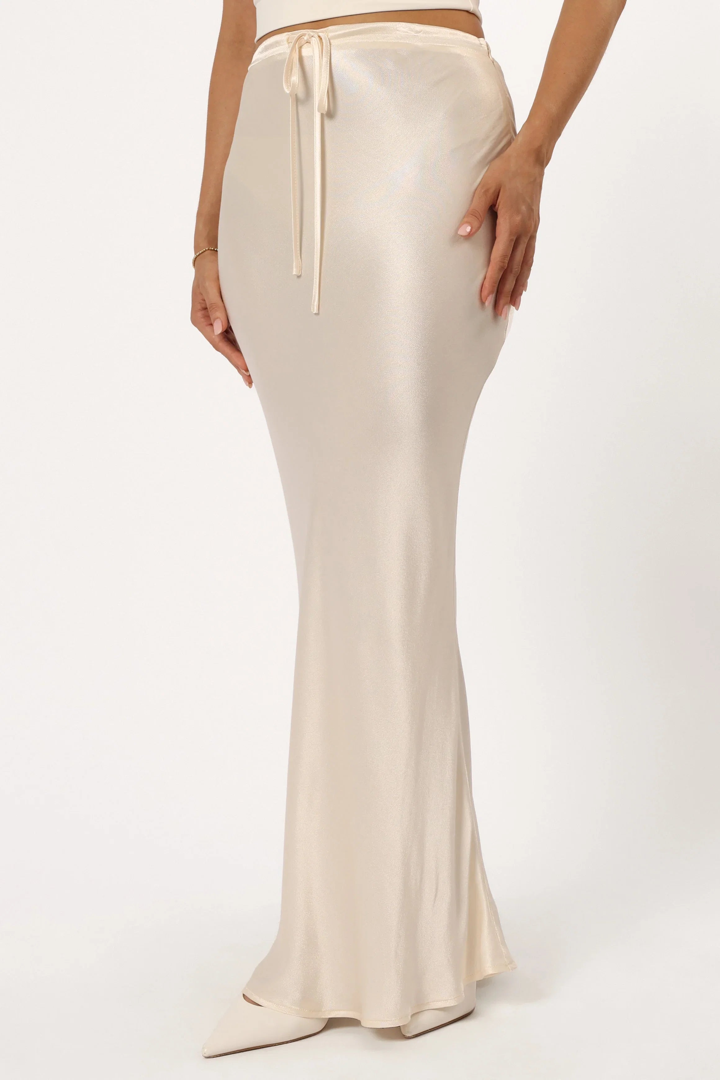 Negin Midi Skirt Cream