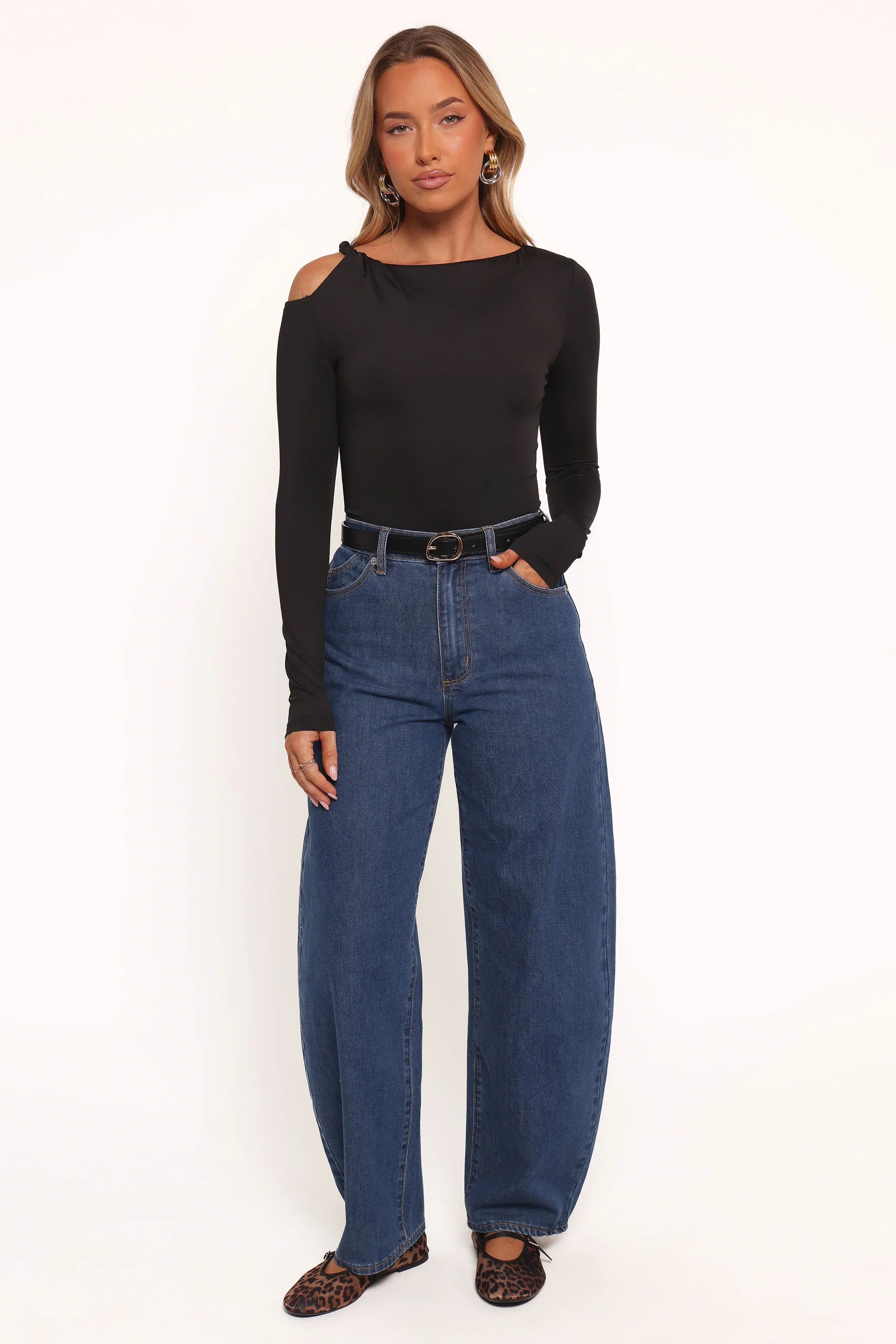 Darma Long Sleeve Top Black