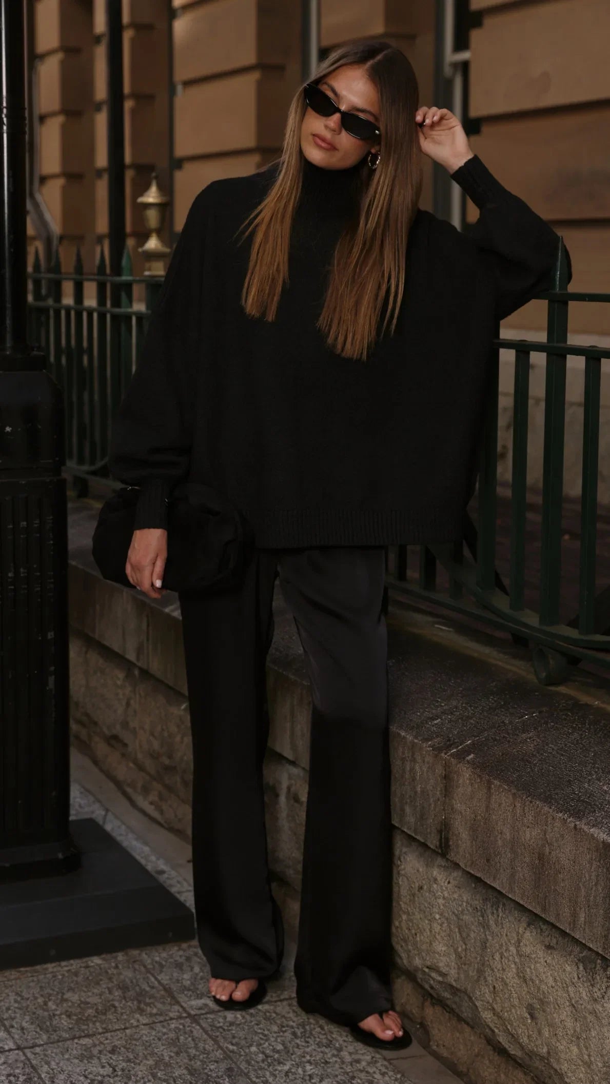 Harita Knitted Sweater Black