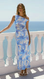 Blayke Maxi Dress Ocean Bloom