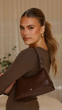 Sweetie Shoulder Bag Choc PU