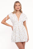 Wendi Ruffle Mini Dress Floral