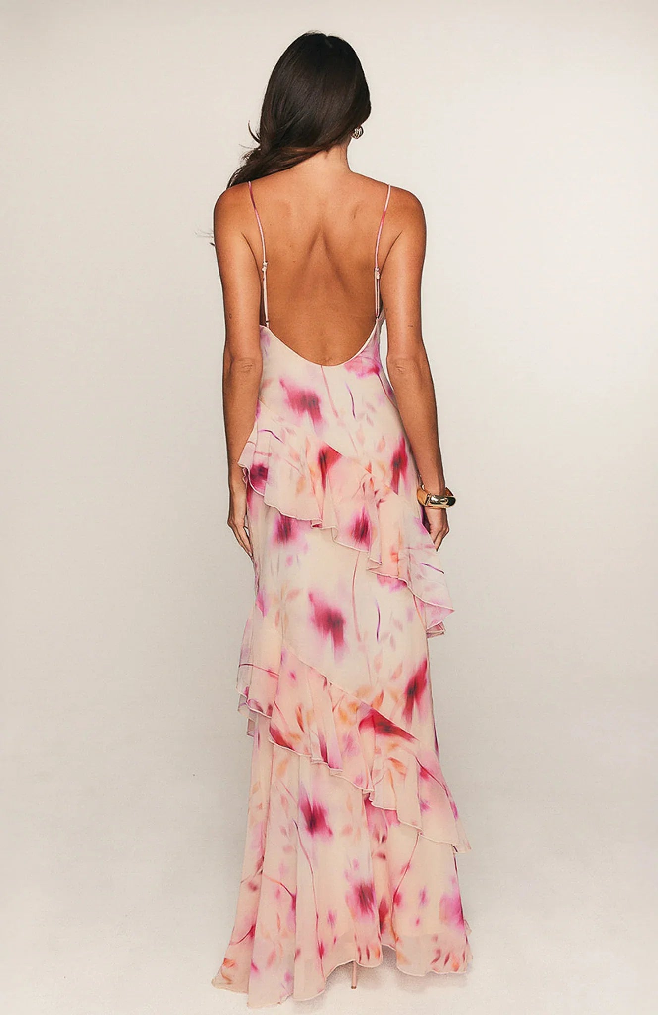 Garden Serenade Maxi Dress Champagne Hour