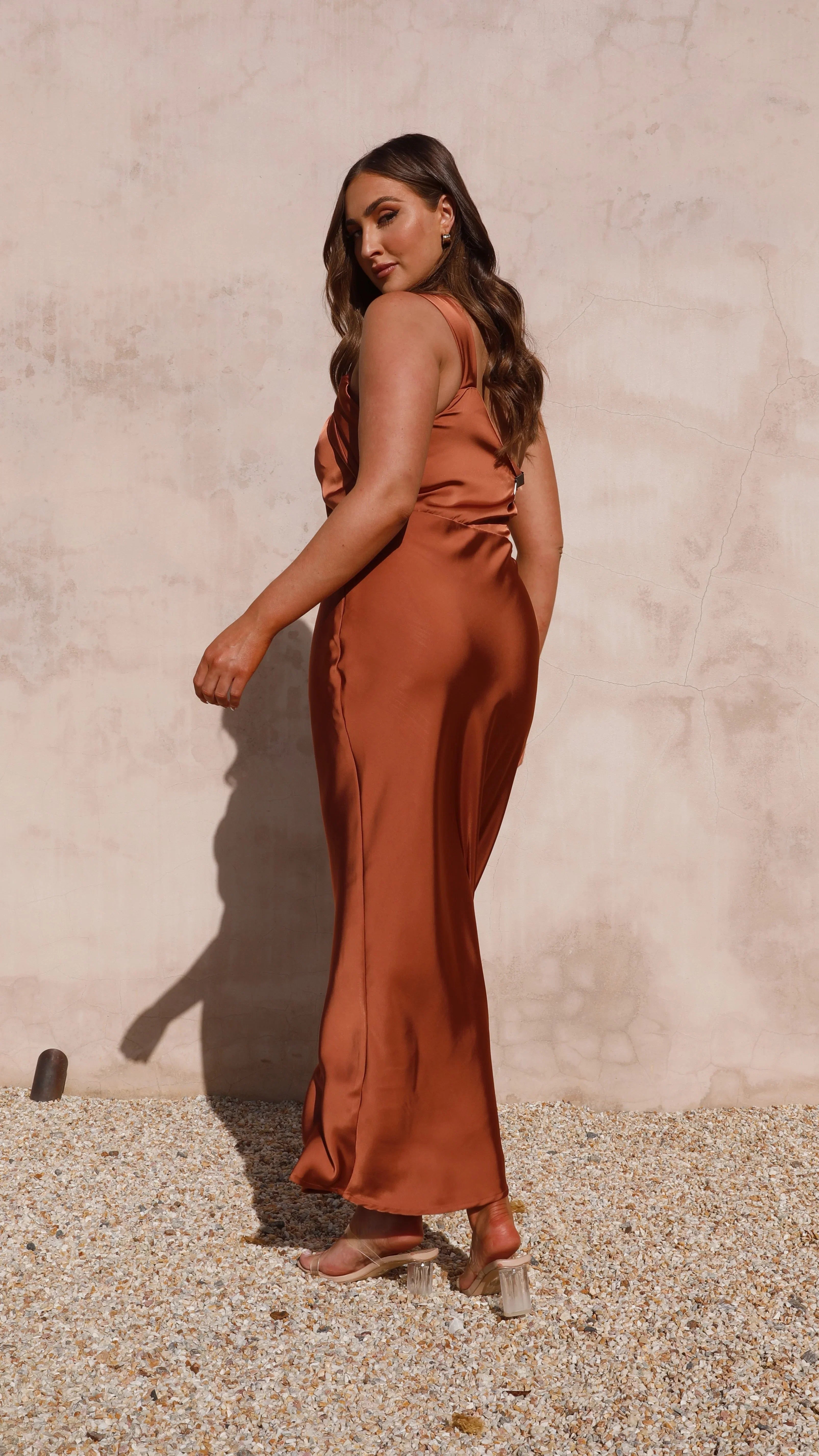 Greta Maxi Dress Copper