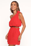 Sally Top Short Set Red