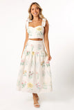 Kara Two Piece Set White Floral