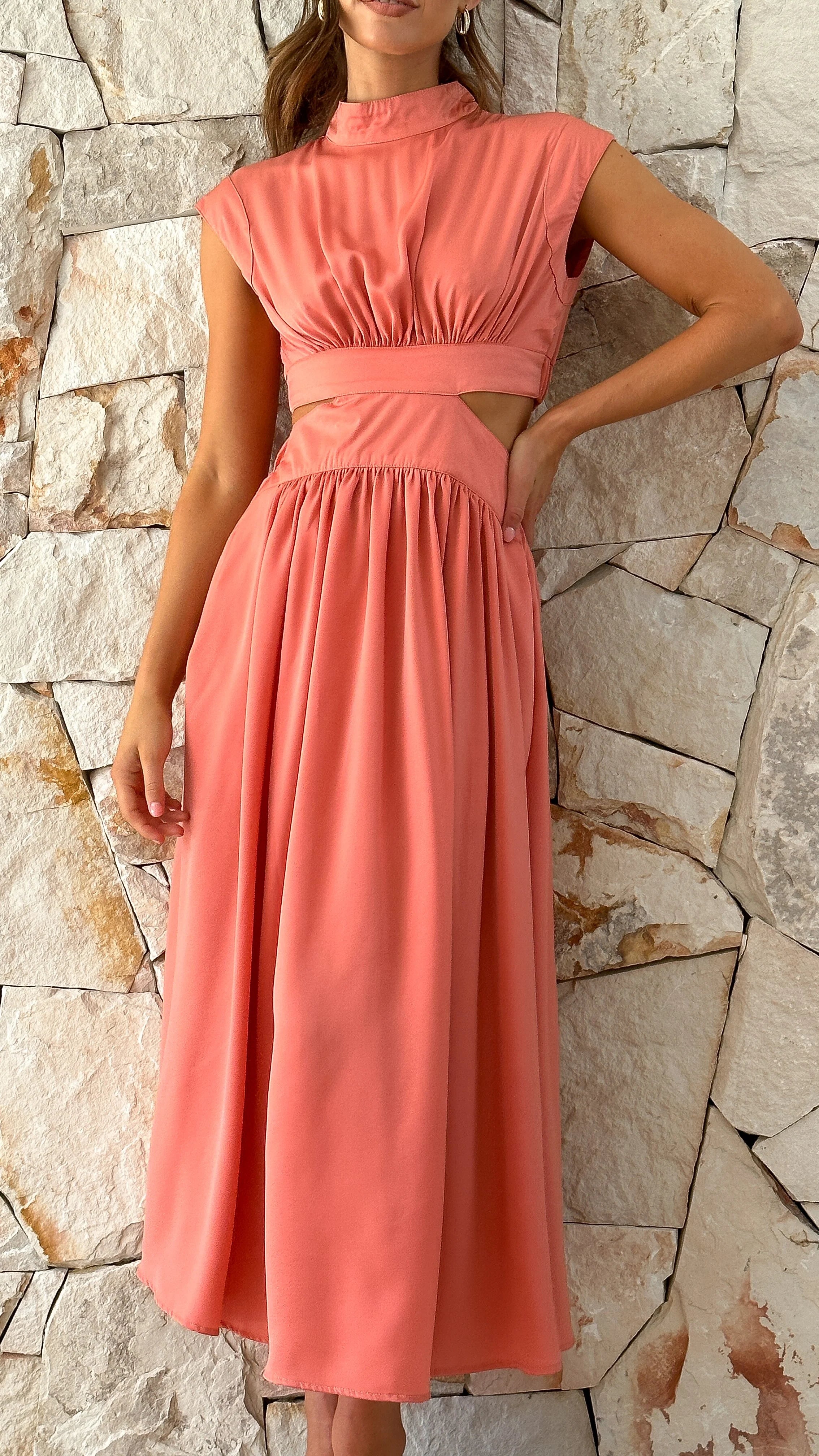 Cindie Midi Dress Desert