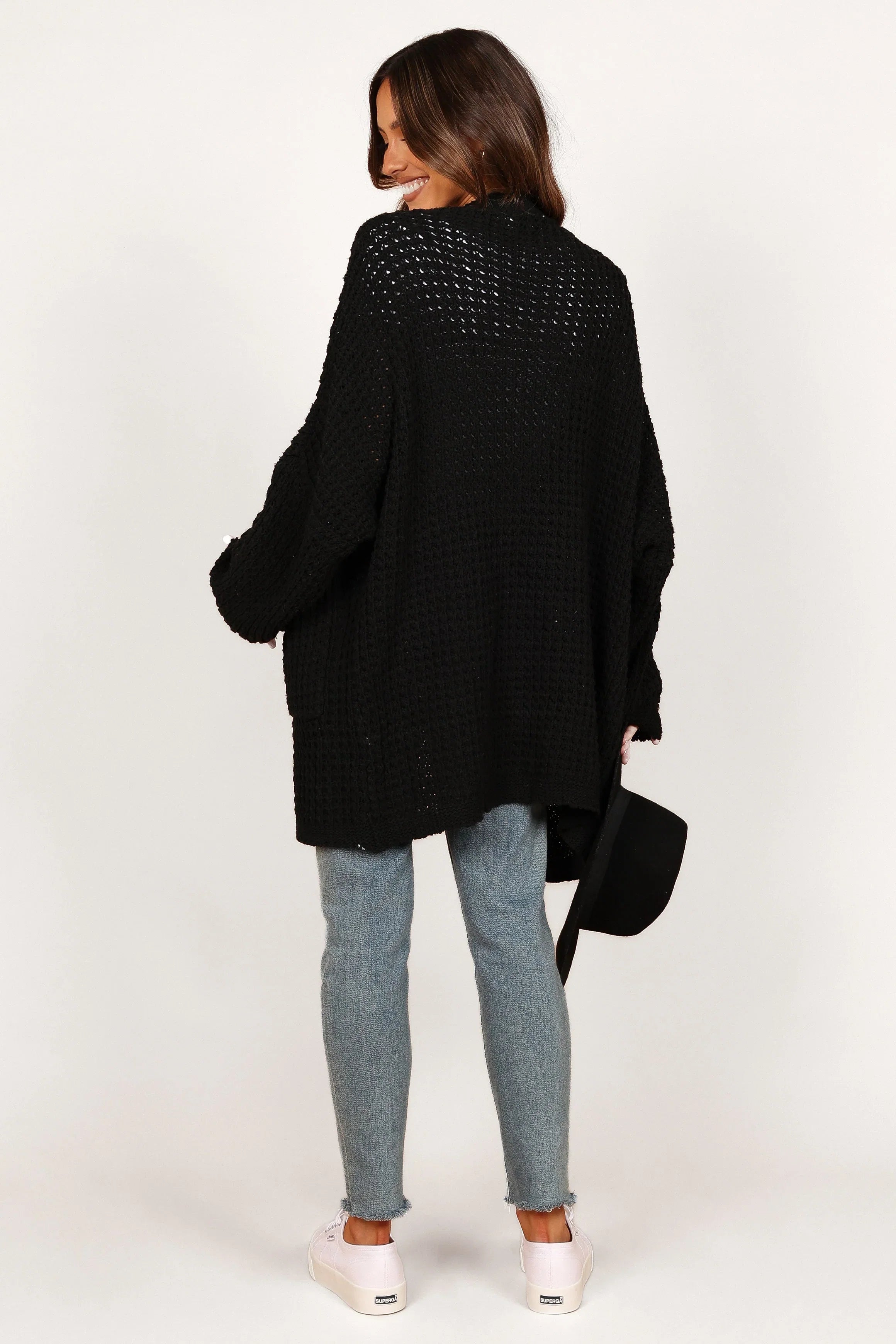 Leyonie Cardigan Black