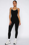 Ignite Jumpsuit Black White