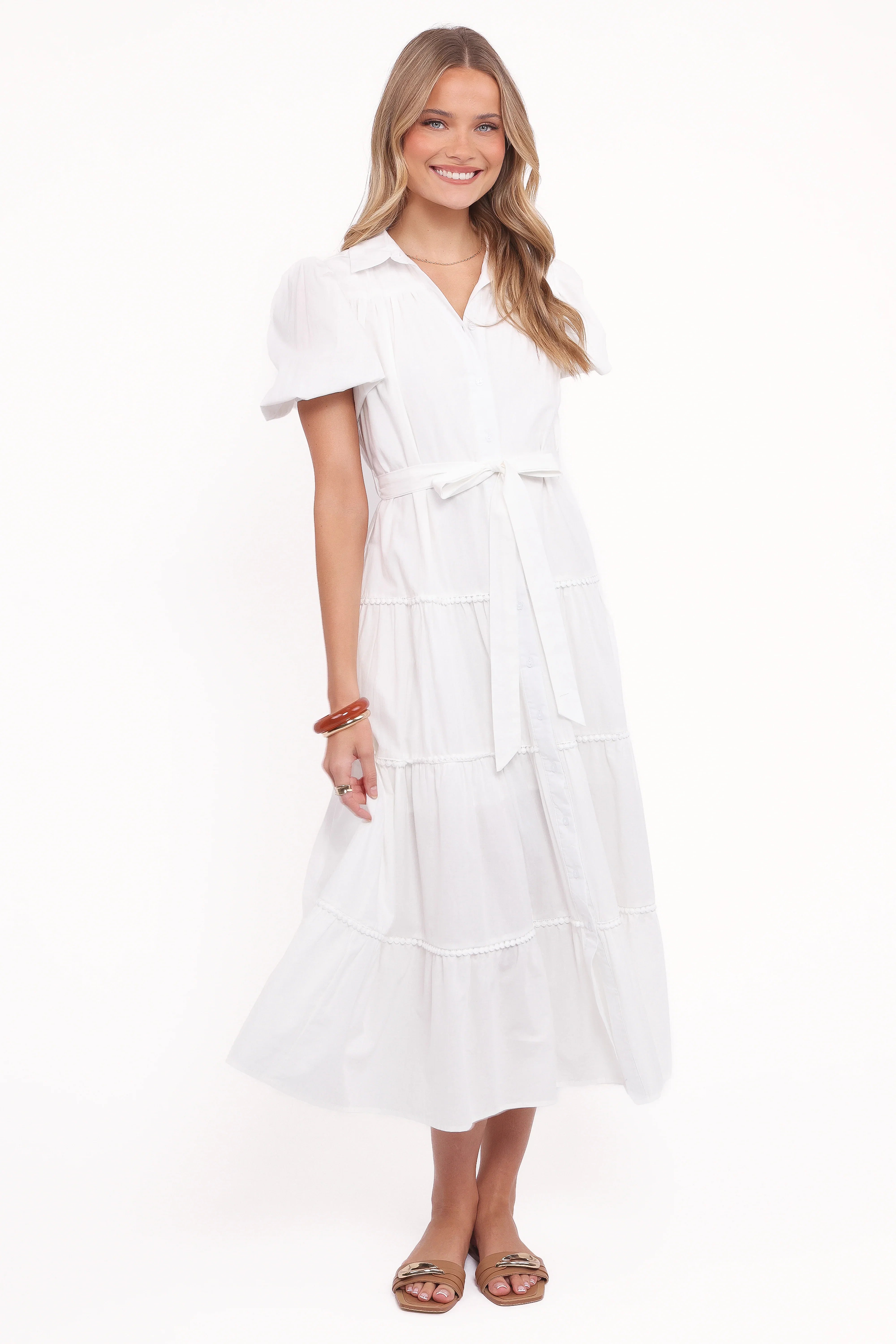 Louella Maxi Dress White