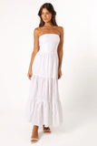 Florina Midi Dress White Floral