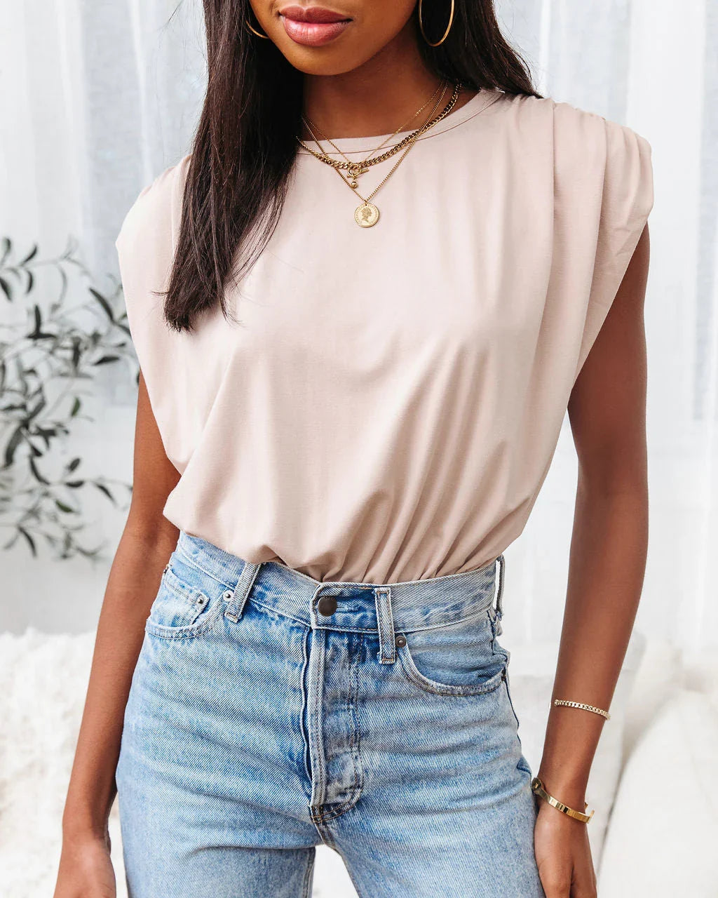 Romi Crew Neck Bodysuit