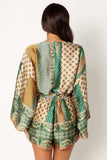 Elyse Romper Green