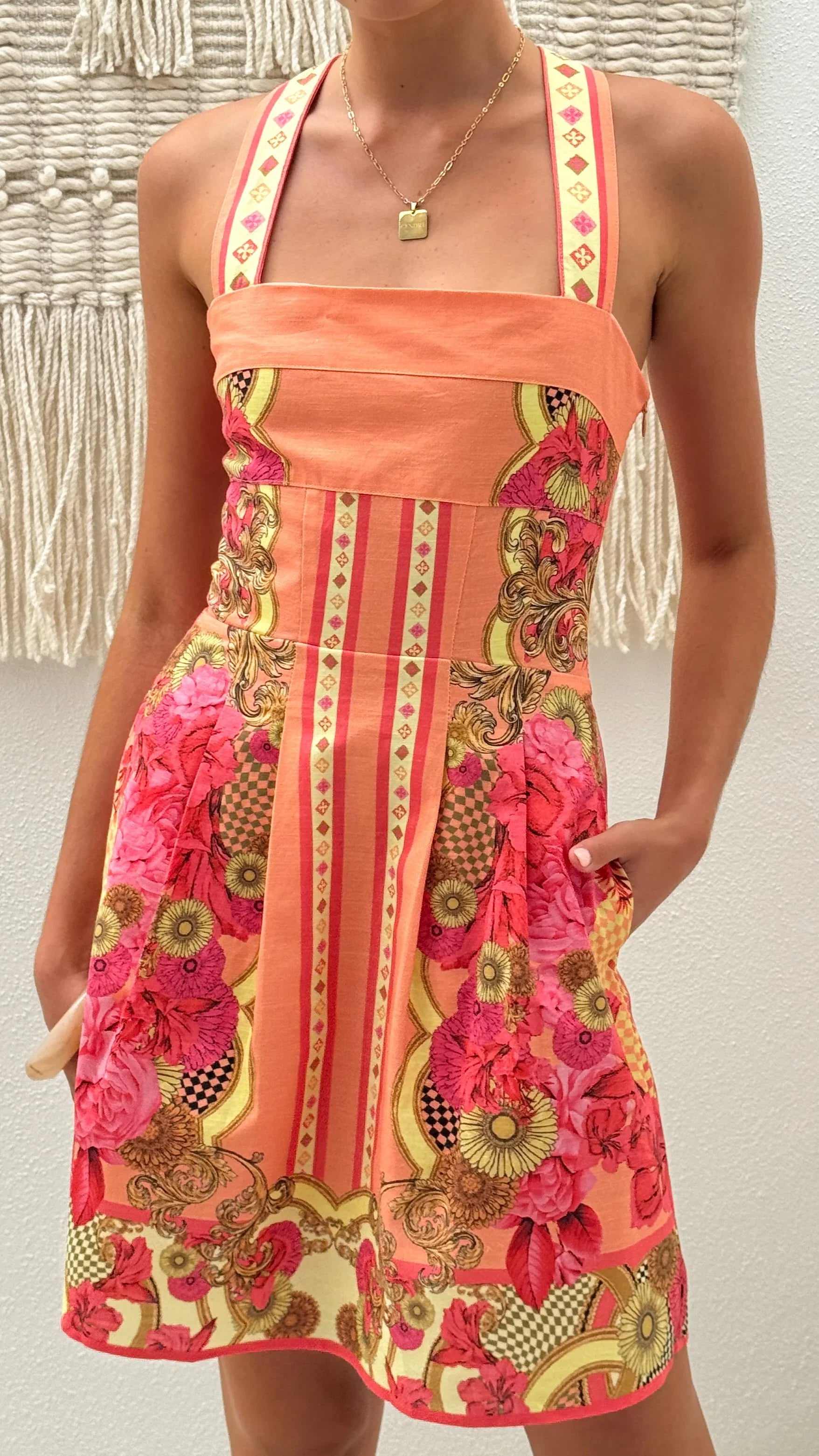 Milana Mini Dress Melon
