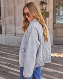 Xander Quilted Denim Jacket