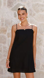 Nalu Mini Dress Black