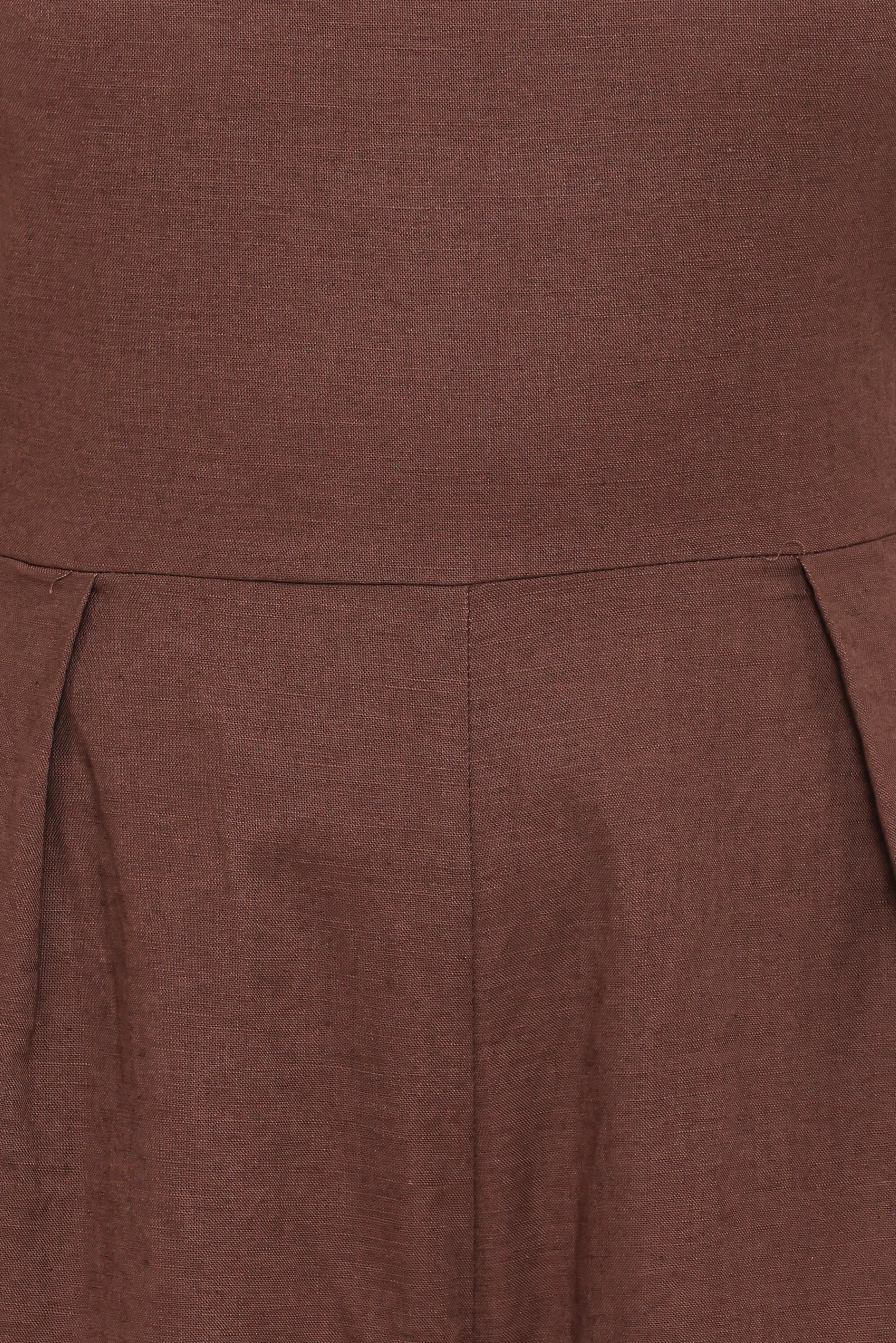 Ester Jumpsuit Chocolate