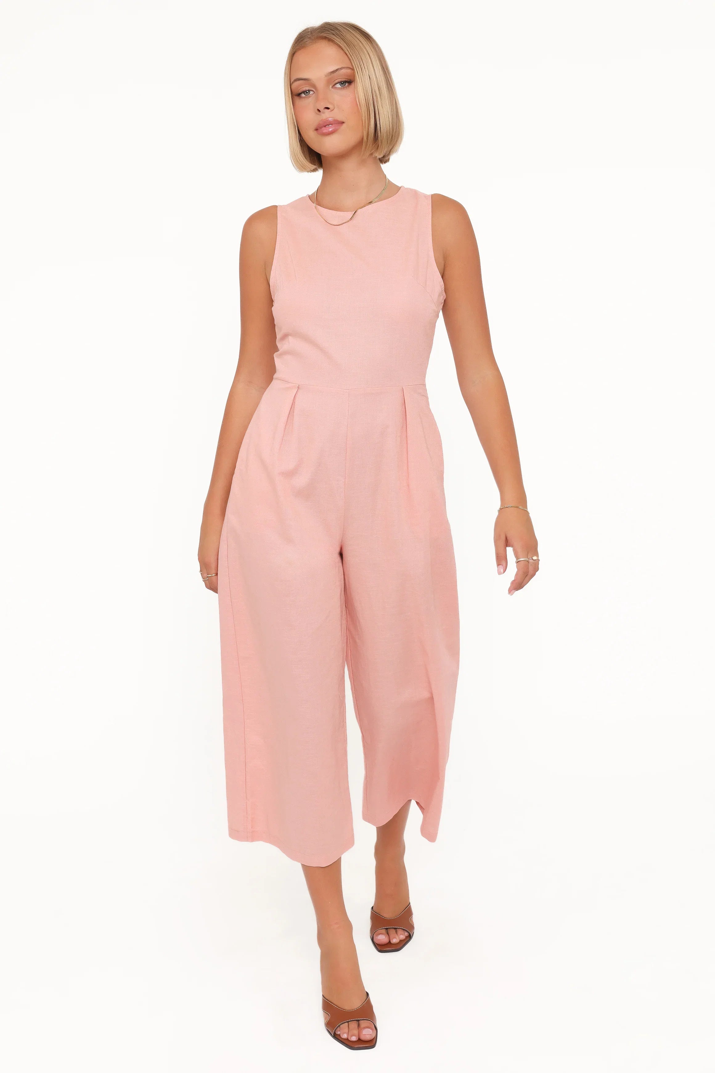 Ester Jumpsuit Pale Pink