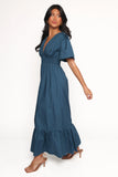 Tessa Maxi Dress Blue