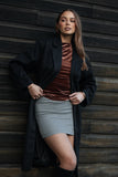 Falo Mini Skirt Black Cream