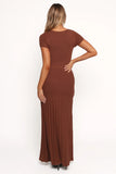 Freeman Maxi Dress Brown