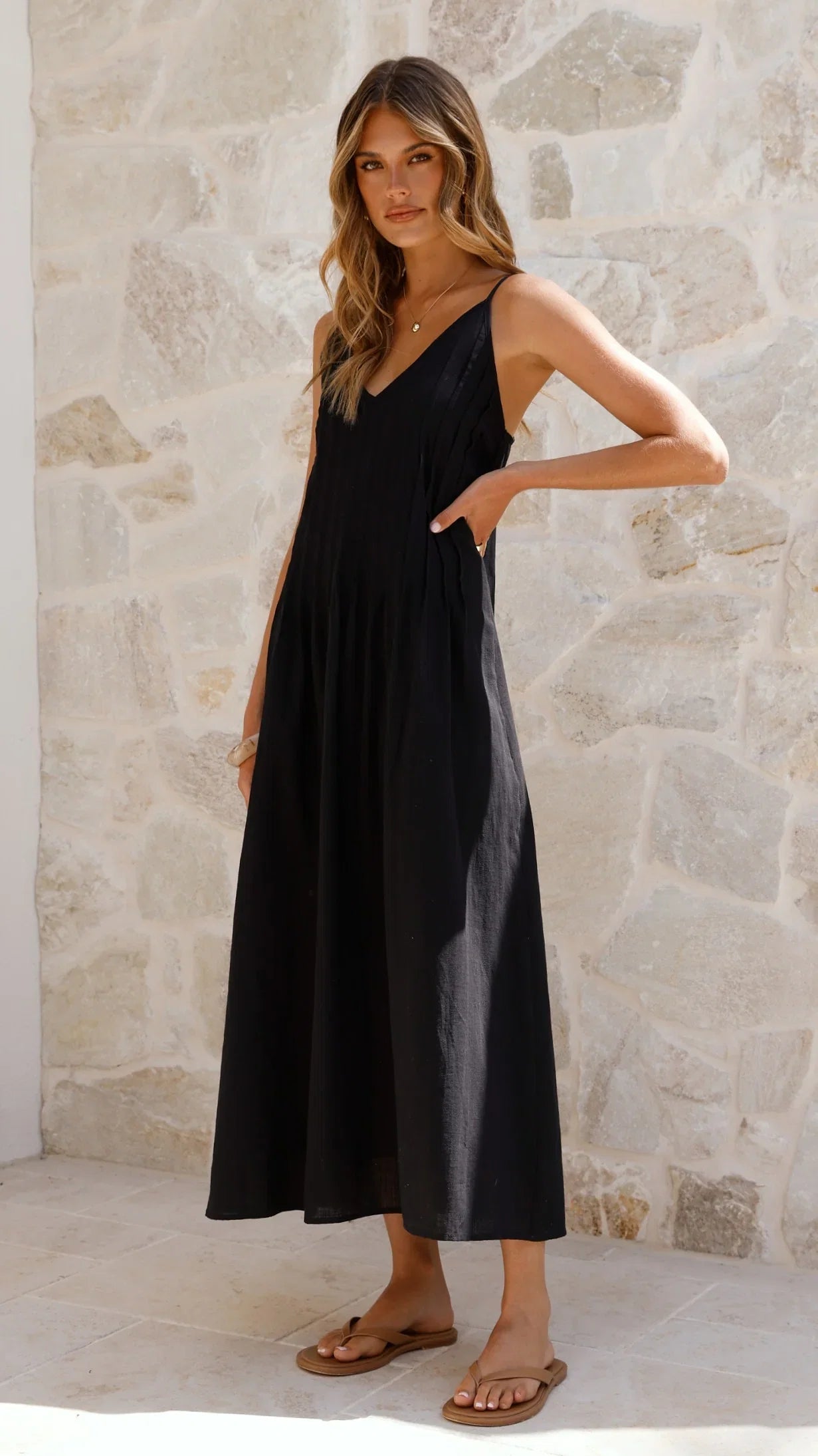 Aspen Maxi Dress Black