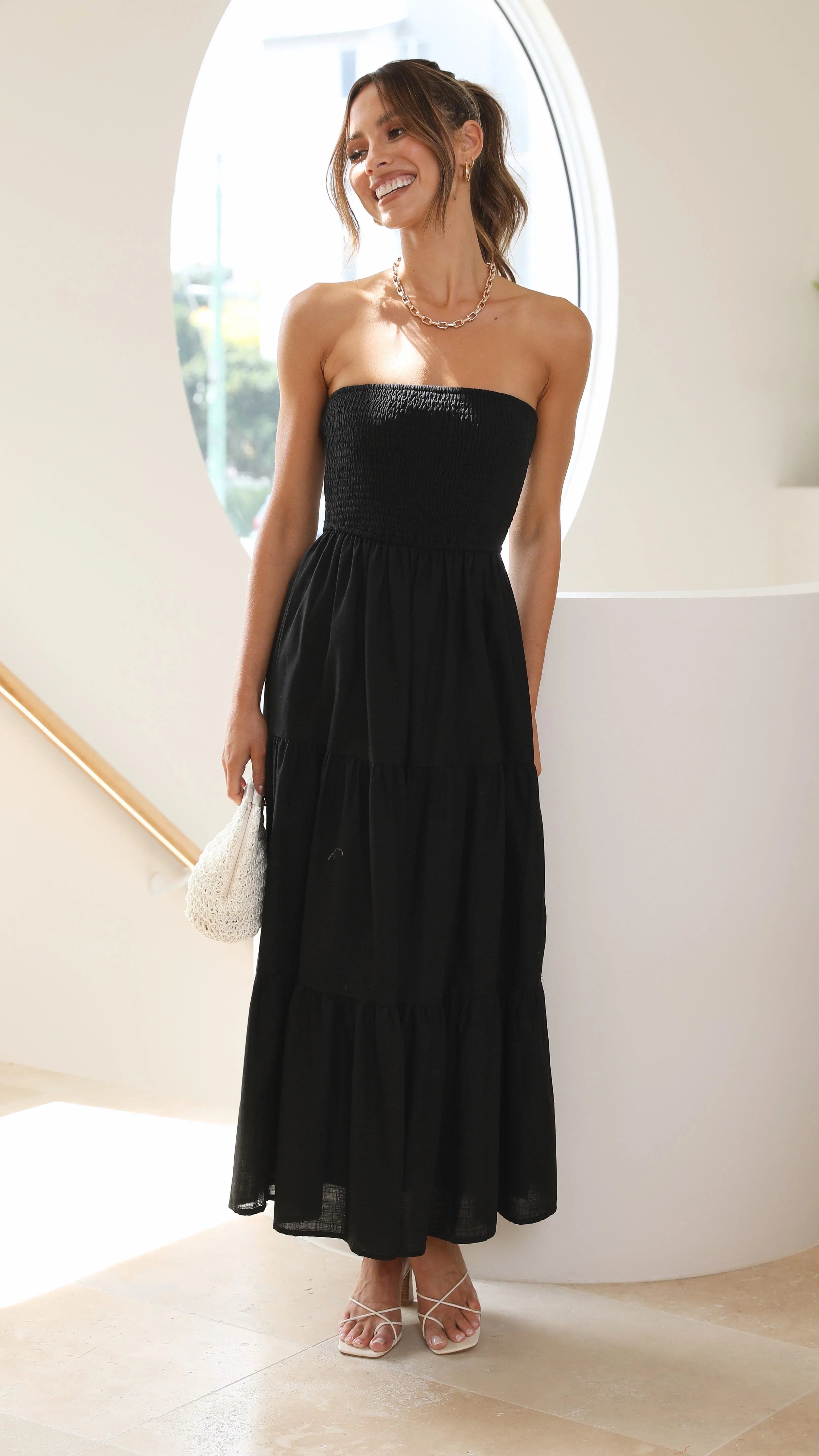 Brooke Maxi Dress Black