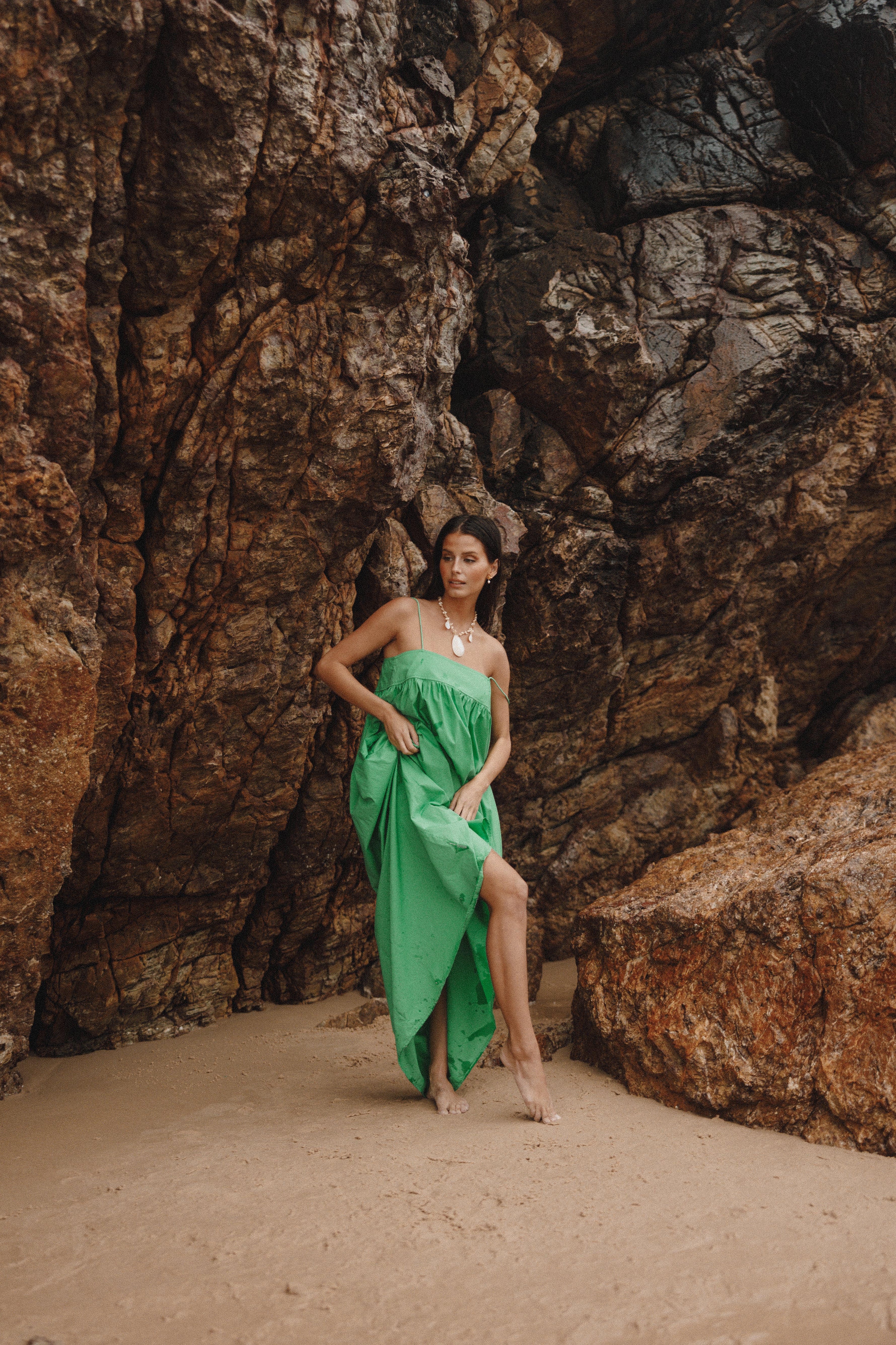 Serina Maxi Dress Green