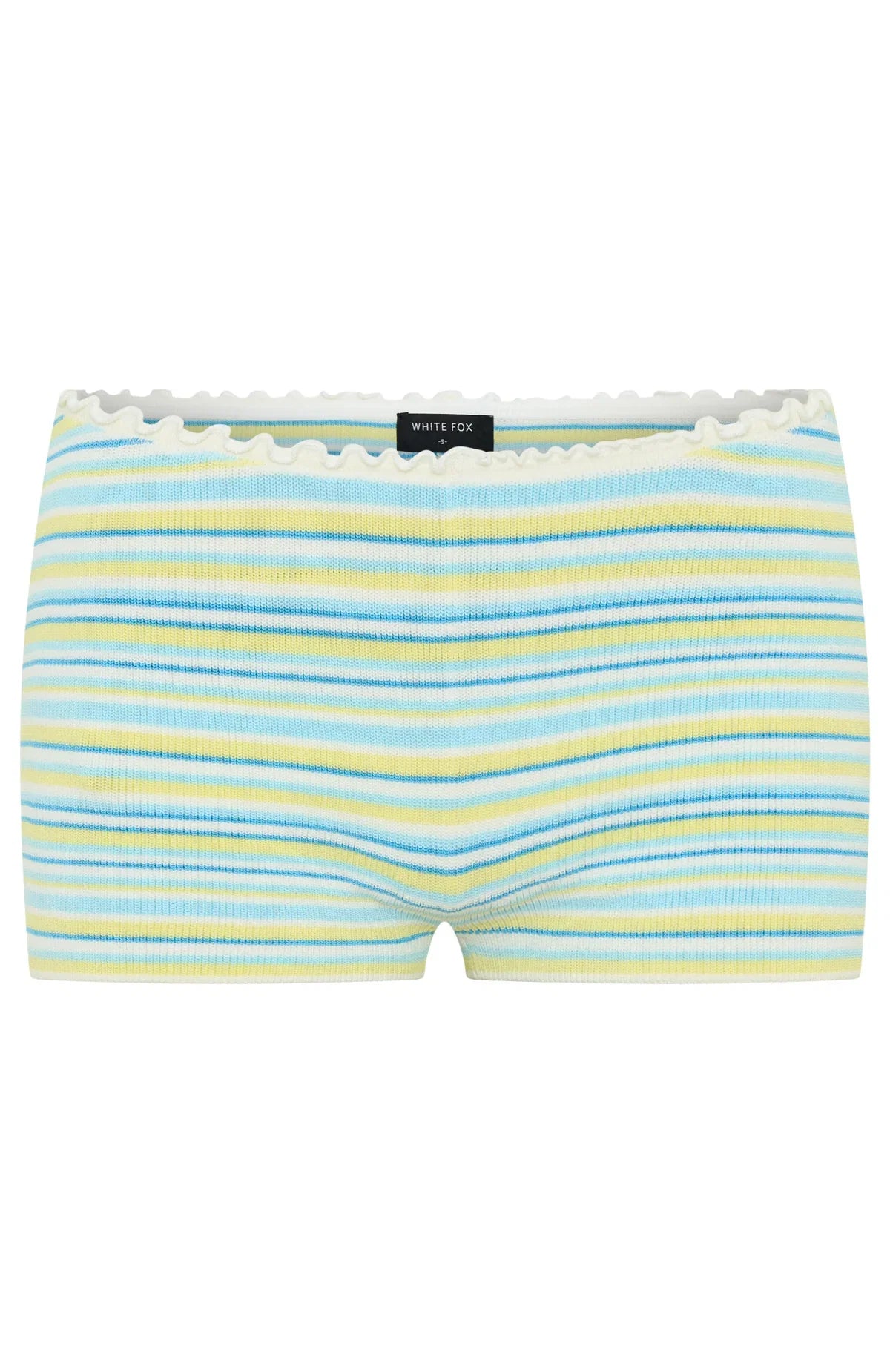 Kiss Me Sweet Knit Shorts Seaside Stripe