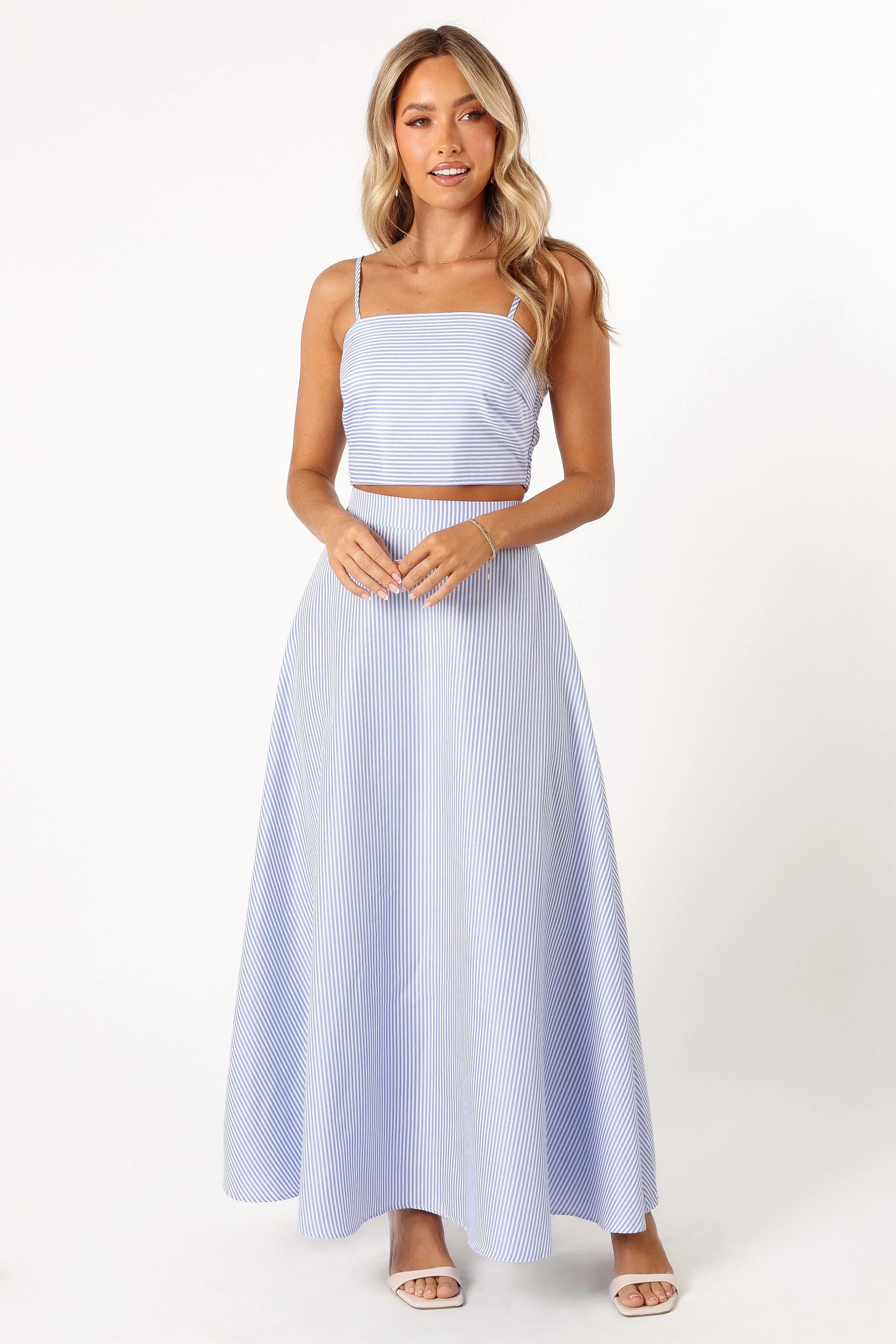 Lala Two Piece Set Blue Stripe