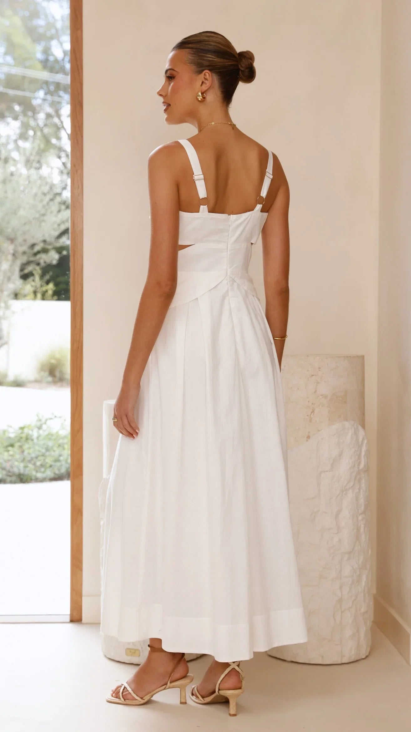 Harleigh Maxi Dress White